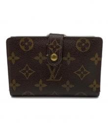 LOUIS VUITTON（ルイ ヴィトン）の古着「モノグラム　ポルトモネ・ビエ・ヴィエノワ　2つ折り財布」｜ブラウン