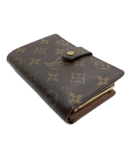 LOUIS VUITTON（ルイ ヴィトン）LOUIS VUITTON (ルイ ヴィトン) モノグラム　ポルトモネ・ビエ・ヴィエノワ　2つ折り財布 ブラウンの古着・服飾アイテム