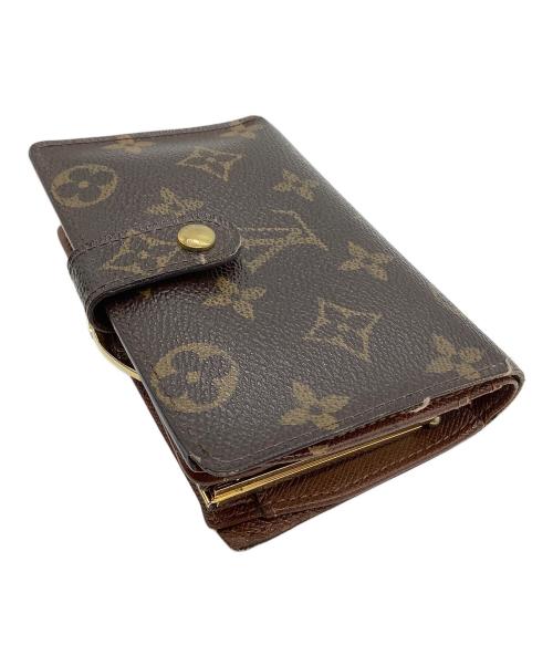 LOUIS VUITTON（ルイ ヴィトン）LOUIS VUITTON (ルイ ヴィトン) モノグラム　ポルトモネ・ビエ・ヴィエノワ　2つ折り財布 ブラウンの古着・服飾アイテム