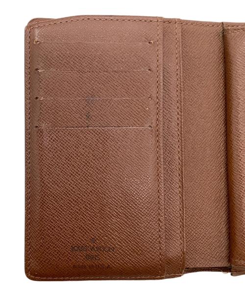 LOUIS VUITTON（ルイ ヴィトン）LOUIS VUITTON (ルイ ヴィトン) モノグラム　ポルトモネ・ビエ・ヴィエノワ　2つ折り財布 ブラウンの古着・服飾アイテム
