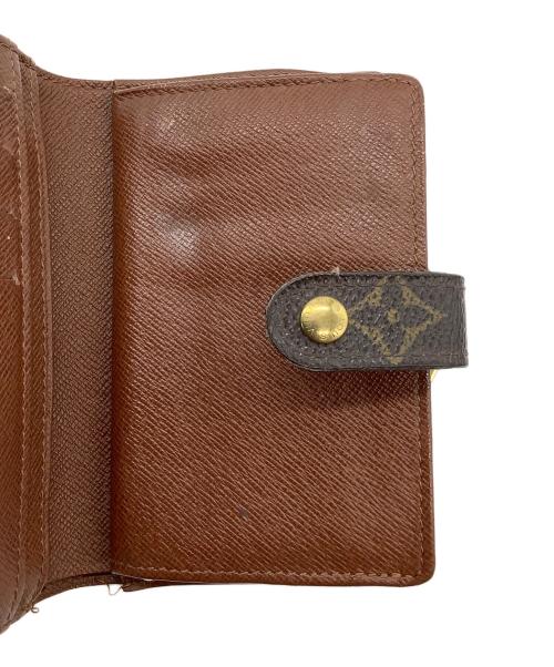 LOUIS VUITTON（ルイ ヴィトン）LOUIS VUITTON (ルイ ヴィトン) モノグラム　ポルトモネ・ビエ・ヴィエノワ　2つ折り財布 ブラウンの古着・服飾アイテム