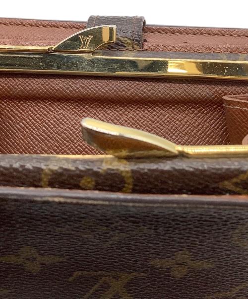 LOUIS VUITTON（ルイ ヴィトン）LOUIS VUITTON (ルイ ヴィトン) モノグラム　ポルトモネ・ビエ・ヴィエノワ　2つ折り財布 ブラウンの古着・服飾アイテム