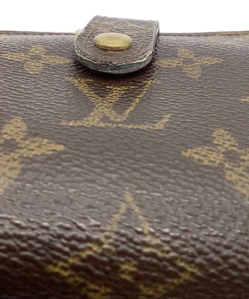 LOUIS VUITTON（ルイ ヴィトン）LOUIS VUITTON (ルイ ヴィトン) モノグラム　ポルトモネ・ビエ・ヴィエノワ　2つ折り財布 ブラウンの古着・服飾アイテム