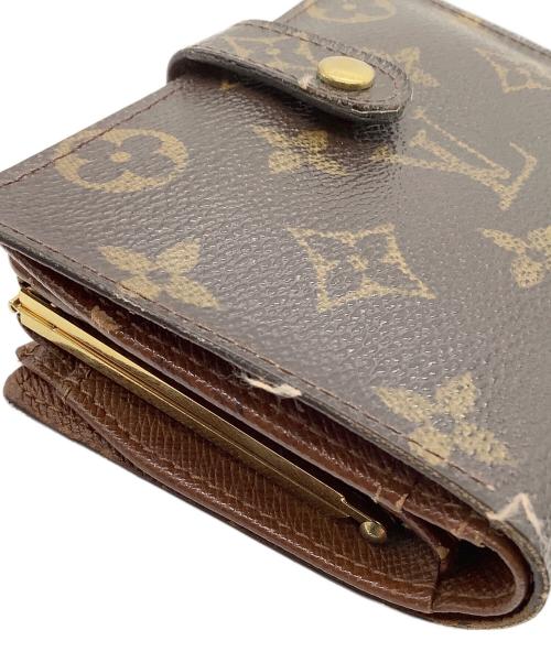 LOUIS VUITTON（ルイ ヴィトン）LOUIS VUITTON (ルイ ヴィトン) モノグラム　ポルトモネ・ビエ・ヴィエノワ　2つ折り財布 ブラウンの古着・服飾アイテム