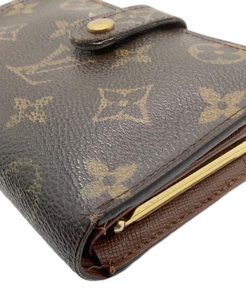 LOUIS VUITTON（ルイ ヴィトン）LOUIS VUITTON (ルイ ヴィトン) モノグラム　ポルトモネ・ビエ・ヴィエノワ　2つ折り財布 ブラウンの古着・服飾アイテム