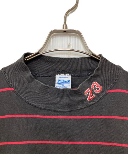 SALEM SPORTWEAR（セーラムスポーツウェア）SALEM SPORTWEAR (セーラムスポーツウェア) 長袖カットソー グレー×レッド サイズ:XLの古着・服飾アイテム