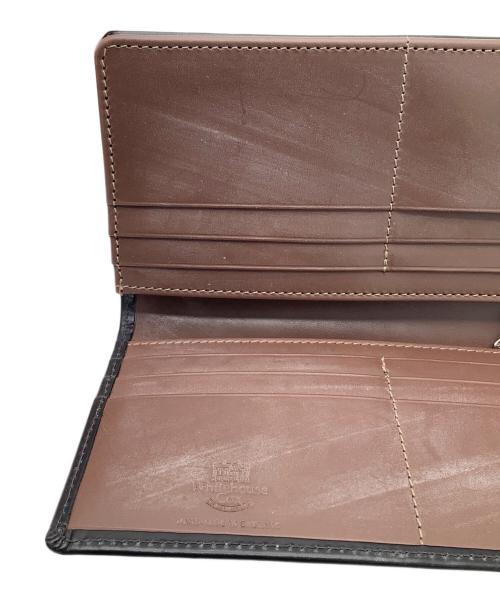 Whitehouse Cox（ホワイトハウスコックス）Whitehouse Cox (ホワイトハウスコックス) 長財布 ブラックの古着・服飾アイテム