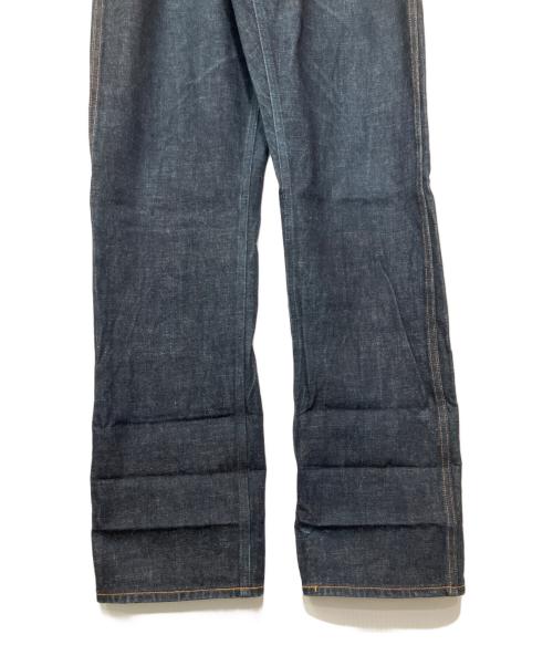 EDWIN（エドウィン）EDWIN (エドウィン) OVER WORKS FACTORY (オーバーワークスファクトリー) ストレートデニムパンツ インディゴ サイズ:W32の古着・服飾アイテム