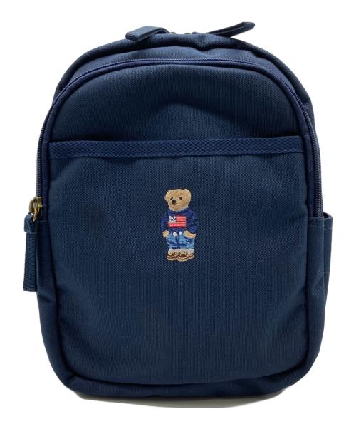 POLO RALPH LAUREN（ポロ・ラルフローレン）POLO RALPH LAUREN (ポロ・ラルフローレン) リュック ネイビーの古着・服飾アイテム