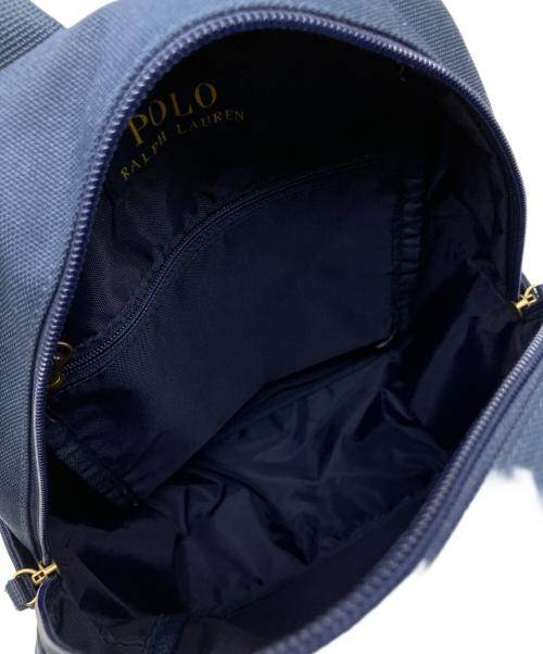 POLO RALPH LAUREN（ポロ・ラルフローレン）POLO RALPH LAUREN (ポロ・ラルフローレン) リュック ネイビーの古着・服飾アイテム