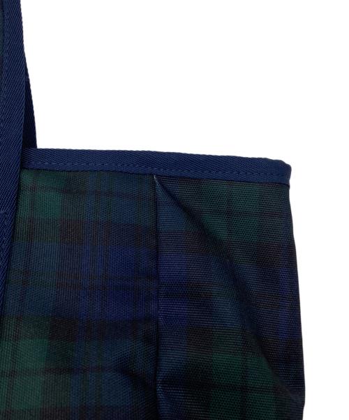 POLO RALPH LAUREN（ポロ・ラルフローレン）POLO RALPH LAUREN (ポロ・ラルフローレン) マザーズバッグ グリーン×ネイビーの古着・服飾アイテム