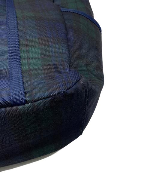 POLO RALPH LAUREN（ポロ・ラルフローレン）POLO RALPH LAUREN (ポロ・ラルフローレン) マザーズバッグ グリーン×ネイビーの古着・服飾アイテム