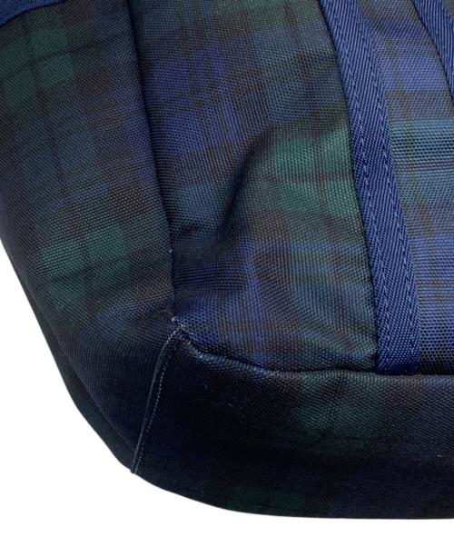 POLO RALPH LAUREN（ポロ・ラルフローレン）POLO RALPH LAUREN (ポロ・ラルフローレン) マザーズバッグ グリーン×ネイビーの古着・服飾アイテム