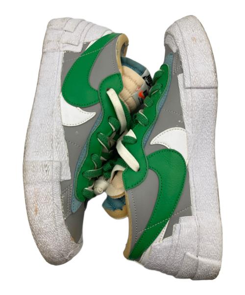 NIKE（ナイキ）NIKE (ナイキ) sacai (サカイ) スニーカー グレー×グリーン サイズ:27.0ｃｍの古着・服飾アイテム