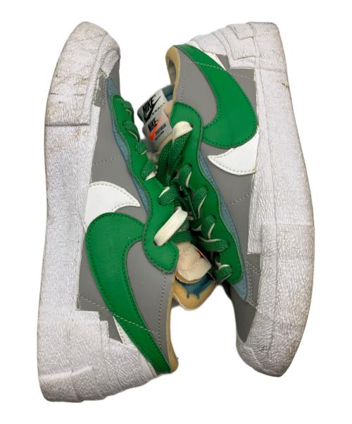 NIKE（ナイキ）NIKE (ナイキ) sacai (サカイ) スニーカー グレー×グリーン サイズ:27.0ｃｍの古着・服飾アイテム