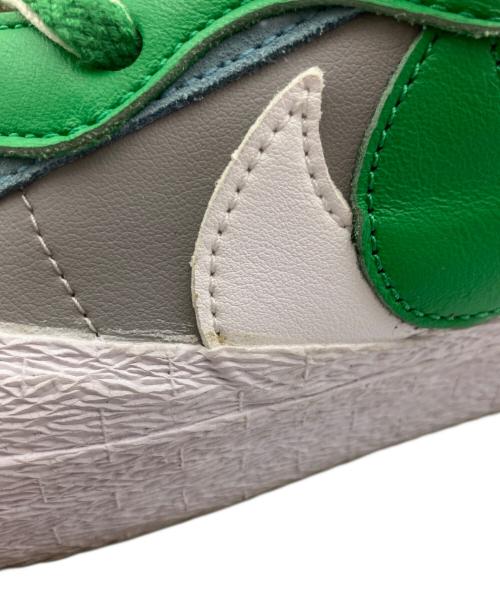 NIKE（ナイキ）NIKE (ナイキ) sacai (サカイ) スニーカー グレー×グリーン サイズ:27.0ｃｍの古着・服飾アイテム