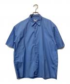 H BEAUTY&YOUTHエイチ ビューティー&ユース）の古着「半袖シャツ」｜ブルー