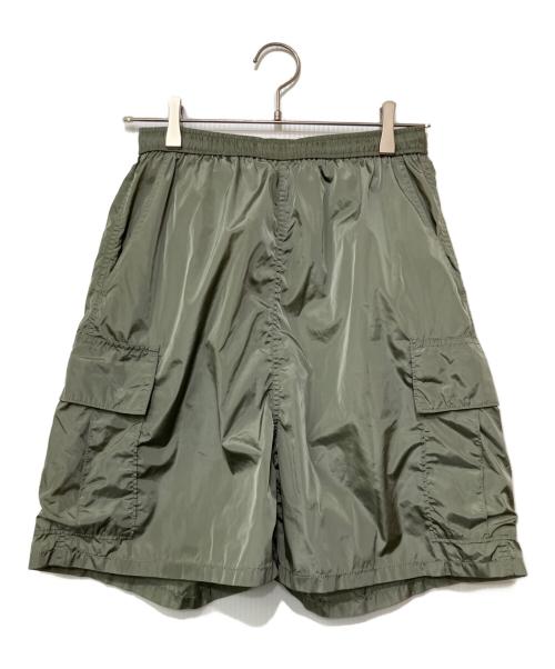 H BEAUTY&YOUTH（エイチ ビューティー&ユース）H BEAUTY&YOUTH (エイチ ビューティー&ユース) OLMTX CRUNCHY CRGO SHORT PANTS カーキ サイズ:Sの古着・服飾アイテム