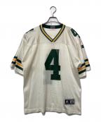 STATERスターター）の古着「フットボールTシャツ」｜ホワイト×グリーン