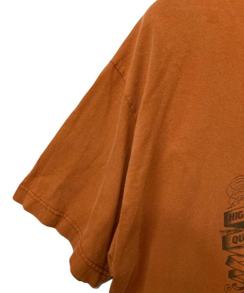 HARLEY-DAVIDSON（ハーレーダビッドソン）HARLEY-DAVIDSON (ハーレーダビッドソン) 半袖Tシャツ オレンジ サイズ:2XLの古着・服飾アイテム