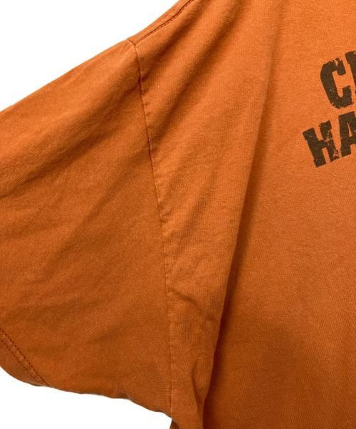 HARLEY-DAVIDSON（ハーレーダビッドソン）HARLEY-DAVIDSON (ハーレーダビッドソン) 半袖Tシャツ オレンジ サイズ:2XLの古着・服飾アイテム
