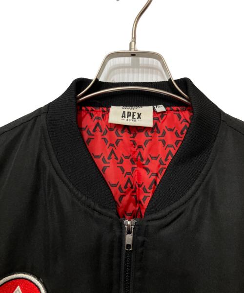 APEX LEGENDS（エイペックスレジェンズ）APEX LEGENDS (エイペックスレジェンズ) ボンバージャケット ブラック サイズ:XLの古着・服飾アイテム