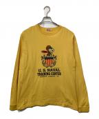 BUZZ RICKSON'Sバズリクソンズ）の古着「カットソー」｜イエロー