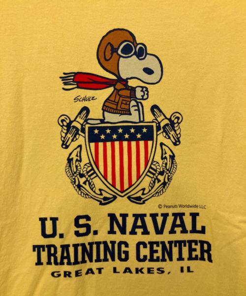 BUZZ RICKSON'S（バズリクソンズ）Buzz Rickson's (バズリクソンズ) カットソー イエロー サイズ:Lの古着・服飾アイテム