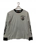 VANSON×トム&ジェリーバンソン×）の古着「長袖カットソー」｜グレー