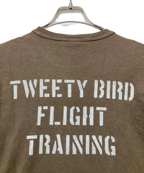 TOYS MCCOY（トイズマッコイ）TOYS McCOY (トイズマッコイ) tweety (トゥイーティー) Tシャツ ブラウン サイズ:Lの古着・服飾アイテム
