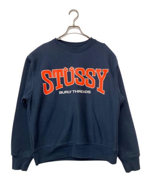stussy（ステューシー）stussy (ステューシー) スウェット ネイビー サイズ:Sの古着・服飾アイテム