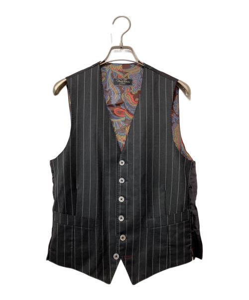 PAUL SMITH（ポールスミス）Paul Smith (ポールスミス) 3ピースセットアップスーツ ブラック サイズ:Mの古着・服飾アイテム