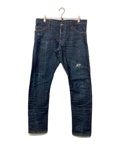 DSQUARED2（ディースクエアード）DSQUARED2 (ディースクエアード) デニムパンツ インディゴ サイズ:Lの古着・服飾アイテム