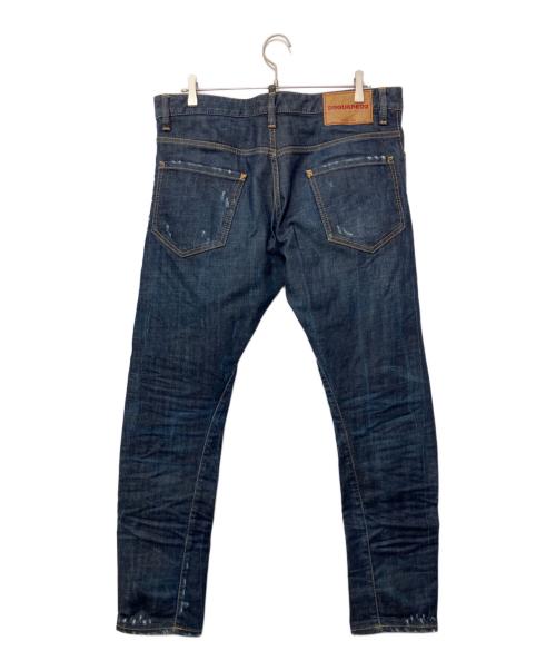 DSQUARED2（ディースクエアード）DSQUARED2 (ディースクエアード) デニムパンツ インディゴ サイズ:Lの古着・服飾アイテム
