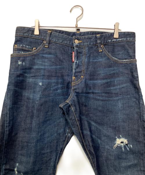 DSQUARED2（ディースクエアード）DSQUARED2 (ディースクエアード) デニムパンツ インディゴ サイズ:Lの古着・服飾アイテム