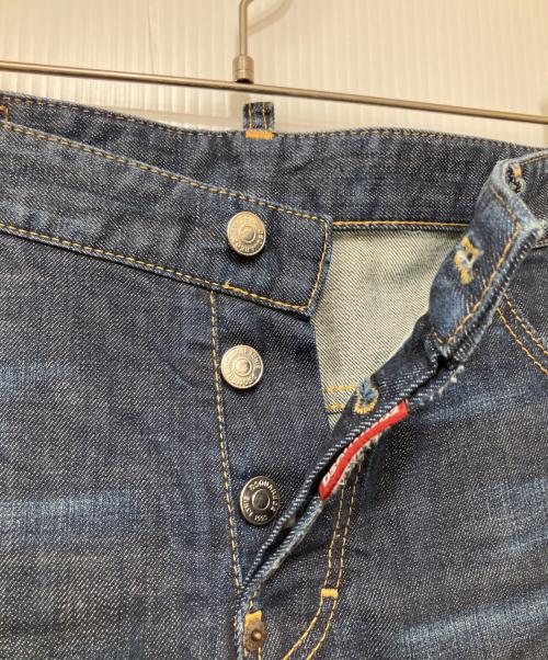 DSQUARED2（ディースクエアード）DSQUARED2 (ディースクエアード) デニムパンツ インディゴ サイズ:Lの古着・服飾アイテム