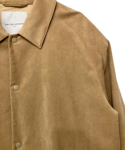 UNITED ARROWS（ユナイテッドアローズ）UNITED ARROWS (ユナイテッドアローズ) コーチジャケット ベージュ サイズ:Mの古着・服飾アイテム