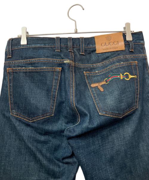 GUCCI（グッチ）GUCCI (グッチ) スキニーデニムパンツ インディゴ サイズ:46の古着・服飾アイテム