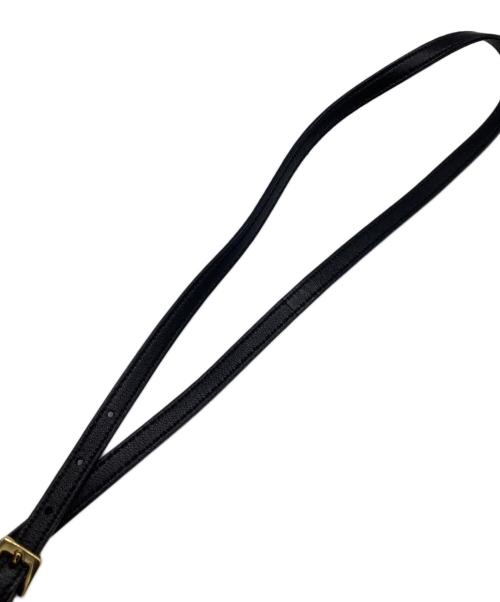 MIU MIU（ミュウミュウ）MIU MIU (ミュウミュウ) マテラッセ ショルダーバッグ ブラックの古着・服飾アイテム