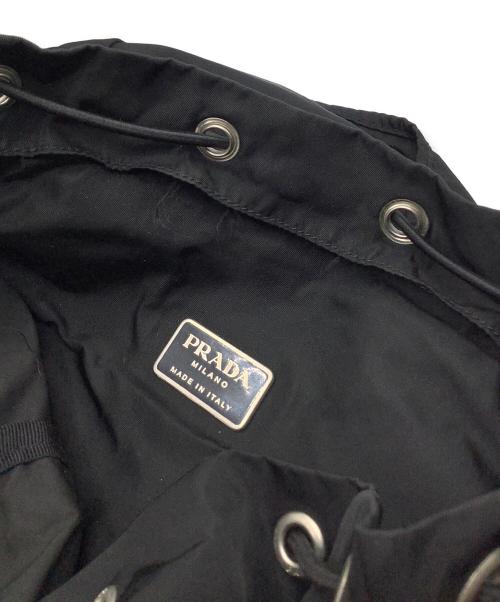 PRADA（プラダ）PRADA (プラダ) ナイロンリュック ブラックの古着・服飾アイテム