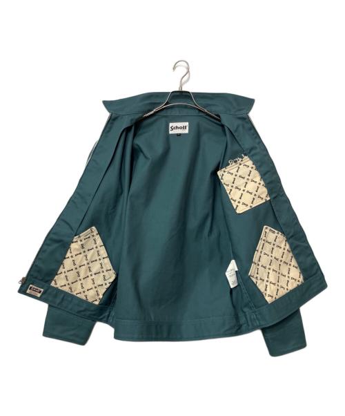 Schott（ショット）Schott (ショット) TC ワークジャケット ライトアウター グリーン サイズ:Lの古着・服飾アイテム