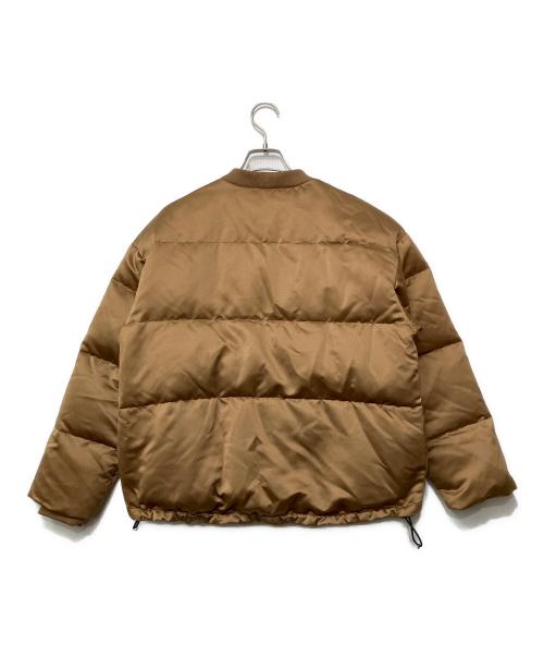 KBF（ケービーエフ）KBF (ケービーエフ) ダウンジャケット ブラウン サイズ:FREEの古着・服飾アイテム