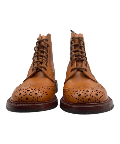 Tricker's（トリッカーズ）Tricker's (トリッカーズ) レースアップブーツ ブラウン サイズ:27.5cmの古着・服飾アイテム