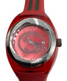 GUCCI（グッチ）の古着「リストウォッチ」｜レッド