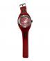 GUCCI (グッチ) リストウォッチ レッド：25000円