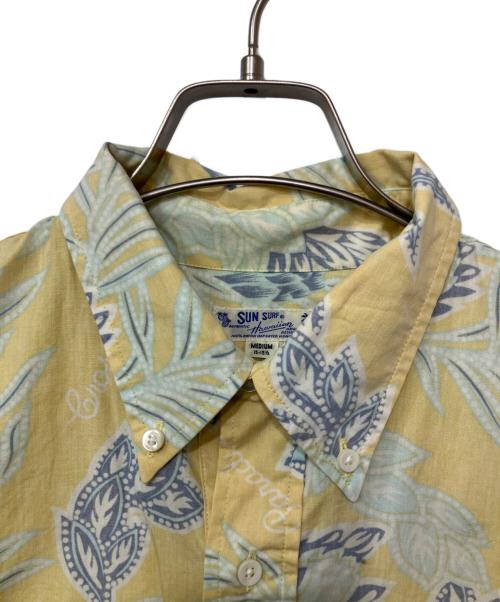 Sun Surf（サンサーフ）Sun Surf (サンサーフ) アロハシャツ イエロー サイズ:Mの古着・服飾アイテム
