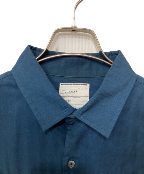 SHAREEF（シャリーフ）SHAREEF (シャリーフ) 半袖シャツ ネイビー サイズ:Lの古着・服飾アイテム