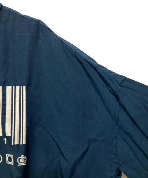 SHAREEF（シャリーフ）SHAREEF (シャリーフ) 半袖シャツ ネイビー サイズ:Lの古着・服飾アイテム