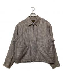 PENDLETON×DELUXE（ペンドルトン×デラックス）の古着「ブルゾン」｜ライトグレー