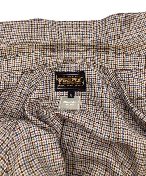 PENDLETON（ペンドルトン）PENDLETON (ペンドルトン) Deluxe (デラックス) ブルゾン ライトグレー サイズ:Mの古着・服飾アイテム